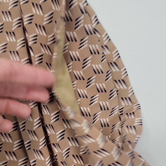 Dior Beige Patterned A-Line Skirt - Picture 5 of 16